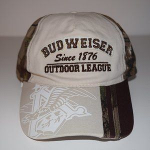 Budweiser Outdoor League Ball Hat Camo